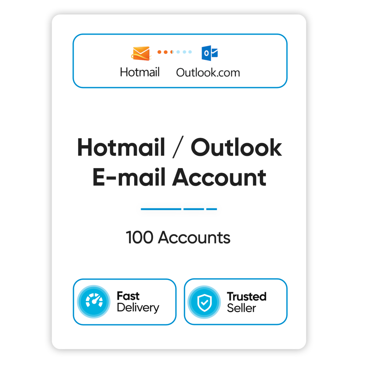 hotmail outlook email account 100 accounts