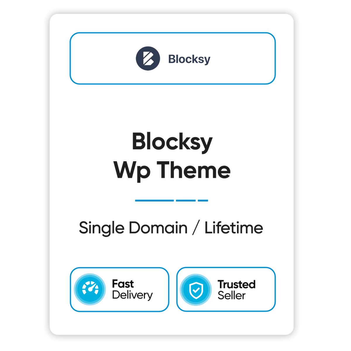 blocksy wp theme single domain lifetime