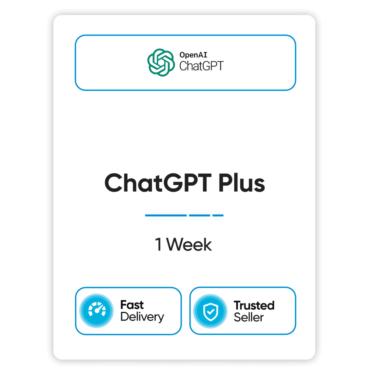 chatgpt plus 1 week