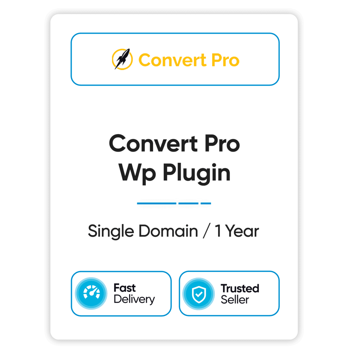 convert pro wp plugin single domain 1 year