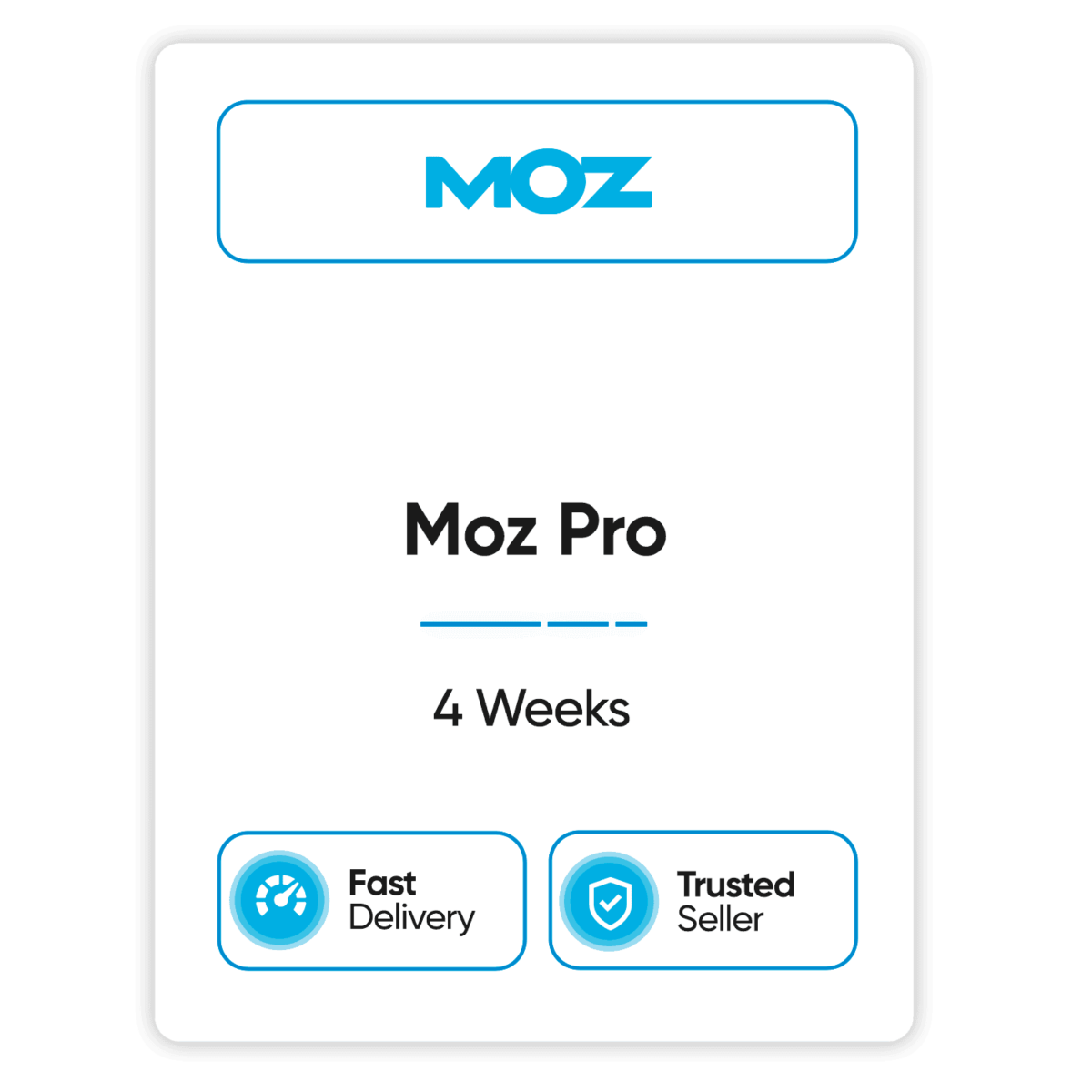 moz pro 4 weeks