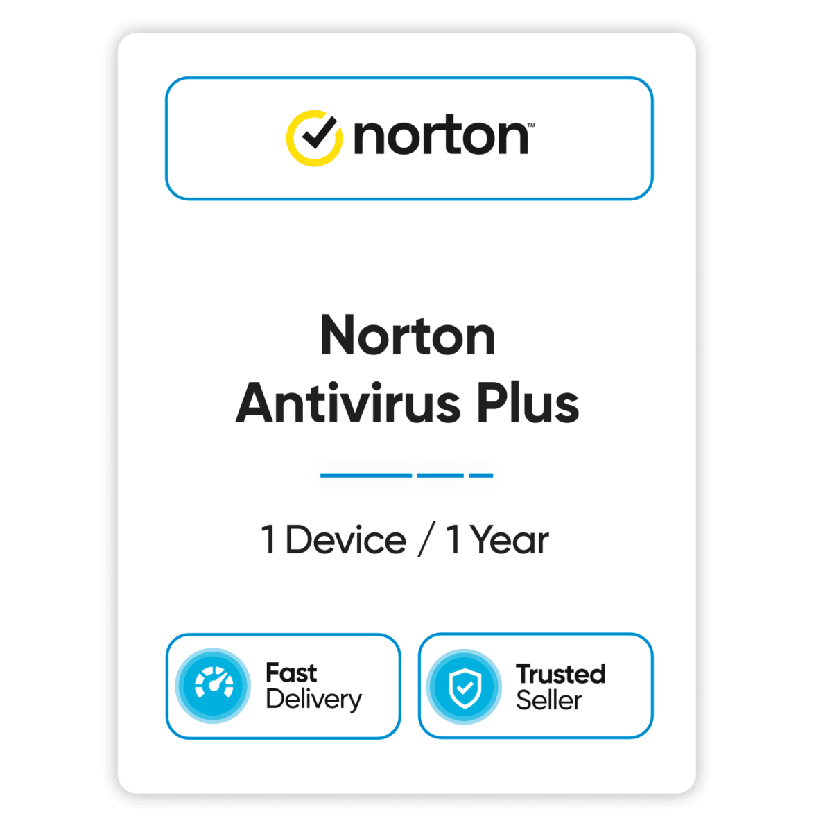 norton antivirus plus 1 device 1 year