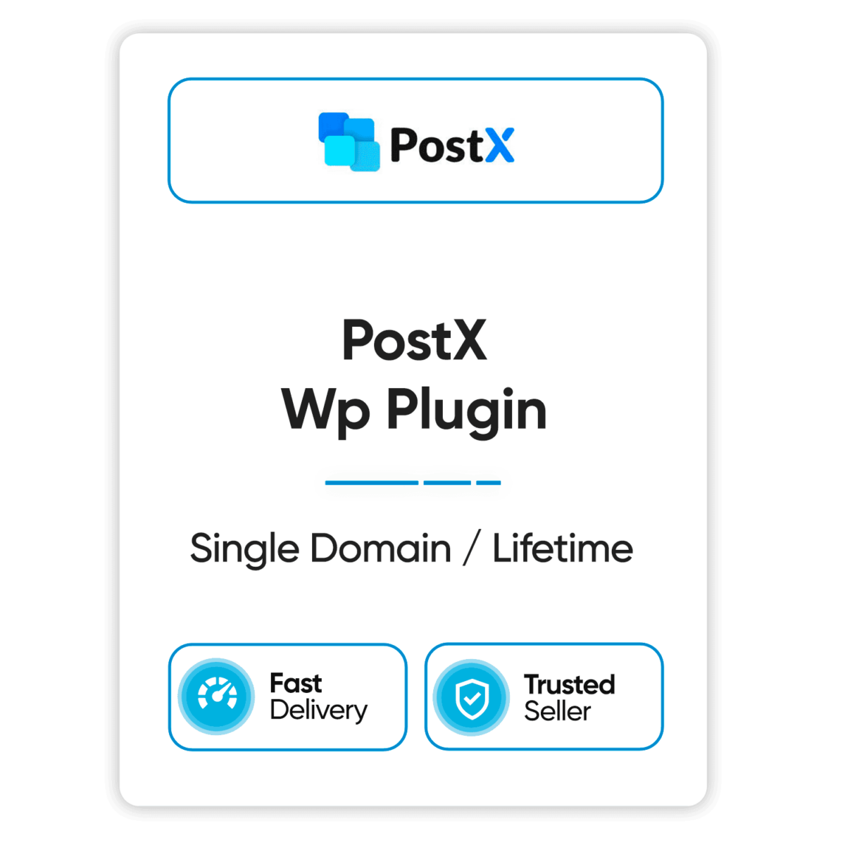 postx wp plugin single domain lifetime