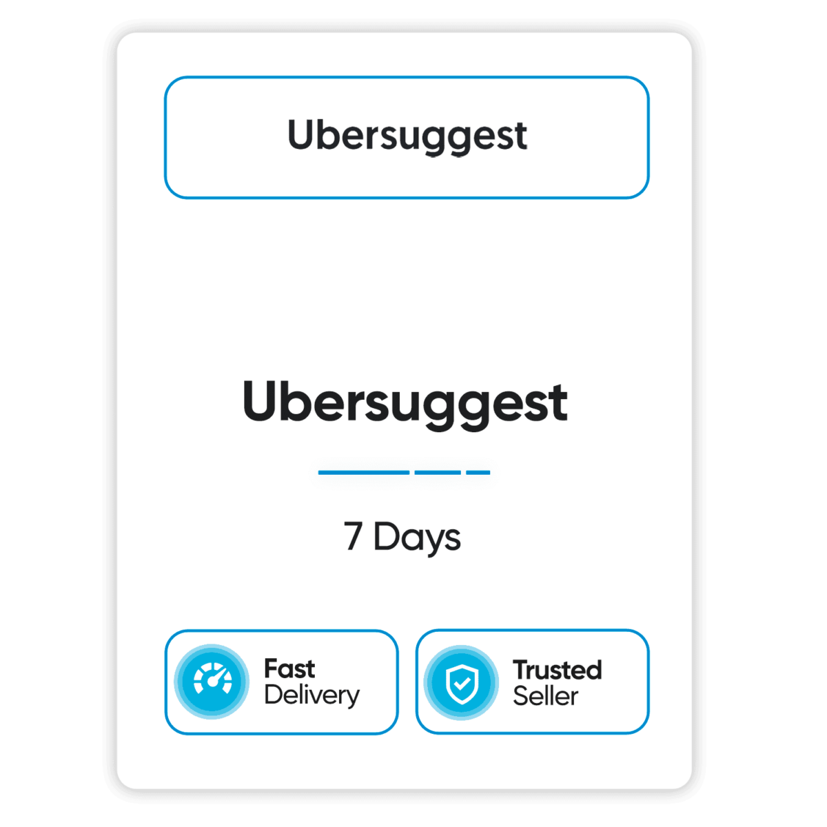 ubersuggest 7 days