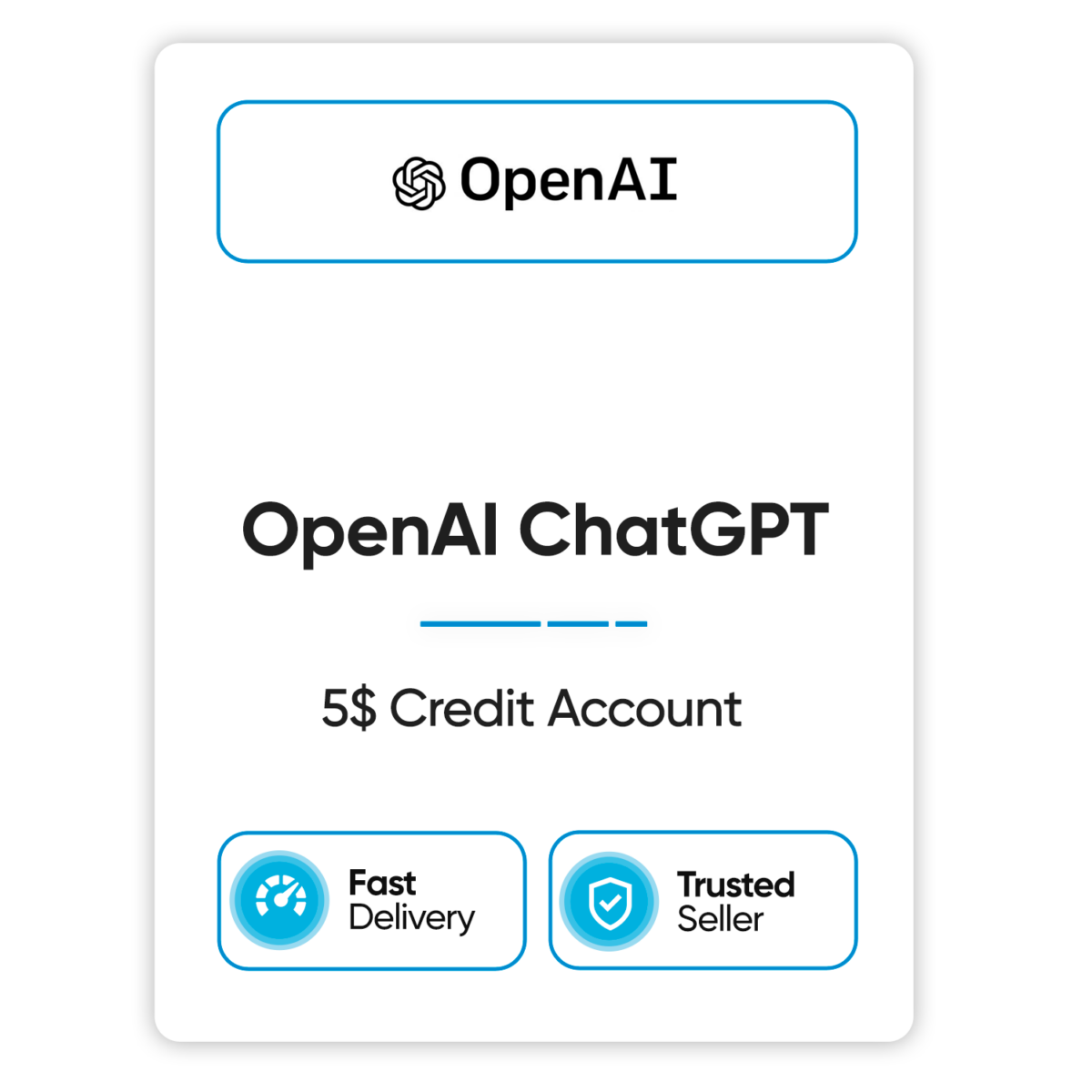 openai chatgpt 5 dollar credit account